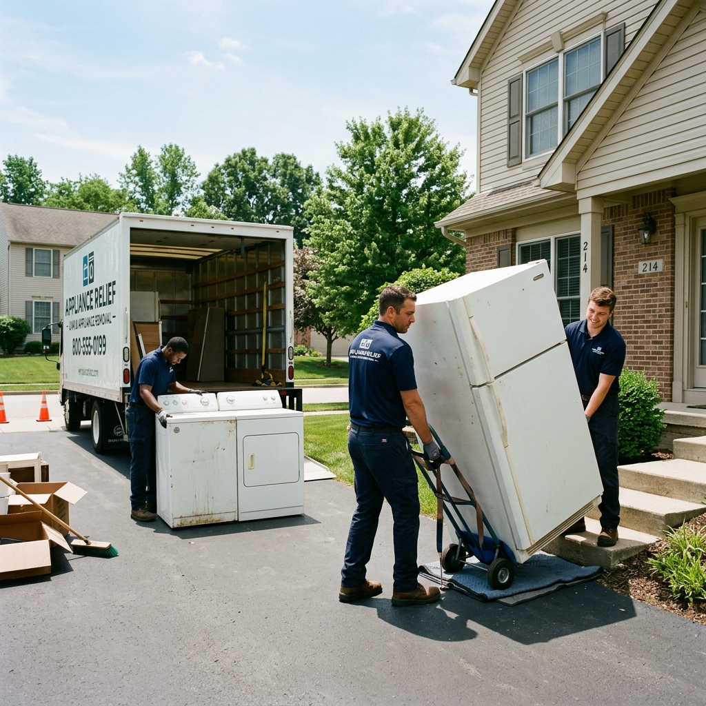 Appliance removal service — refrigerator washer dryer pickup Mesa